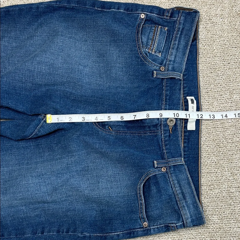 Levi's 515 Boot Cut Blue Jeans Size 14S - Picture 3 of 9